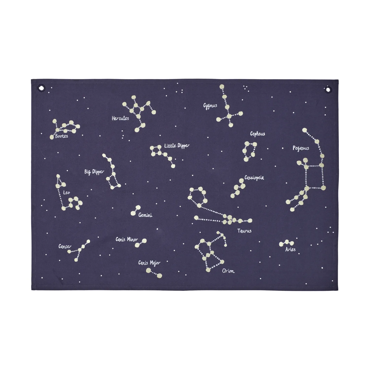 Constellation fabric swatch book, Dark blue, 70x100 cm Ferm Living