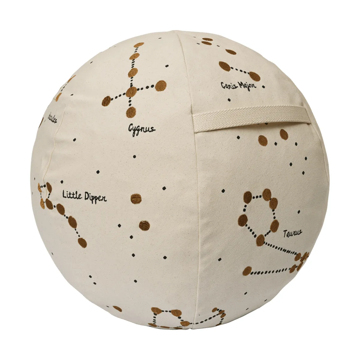 Constellation pouf, Undyed, Ø50 cm Ferm Living