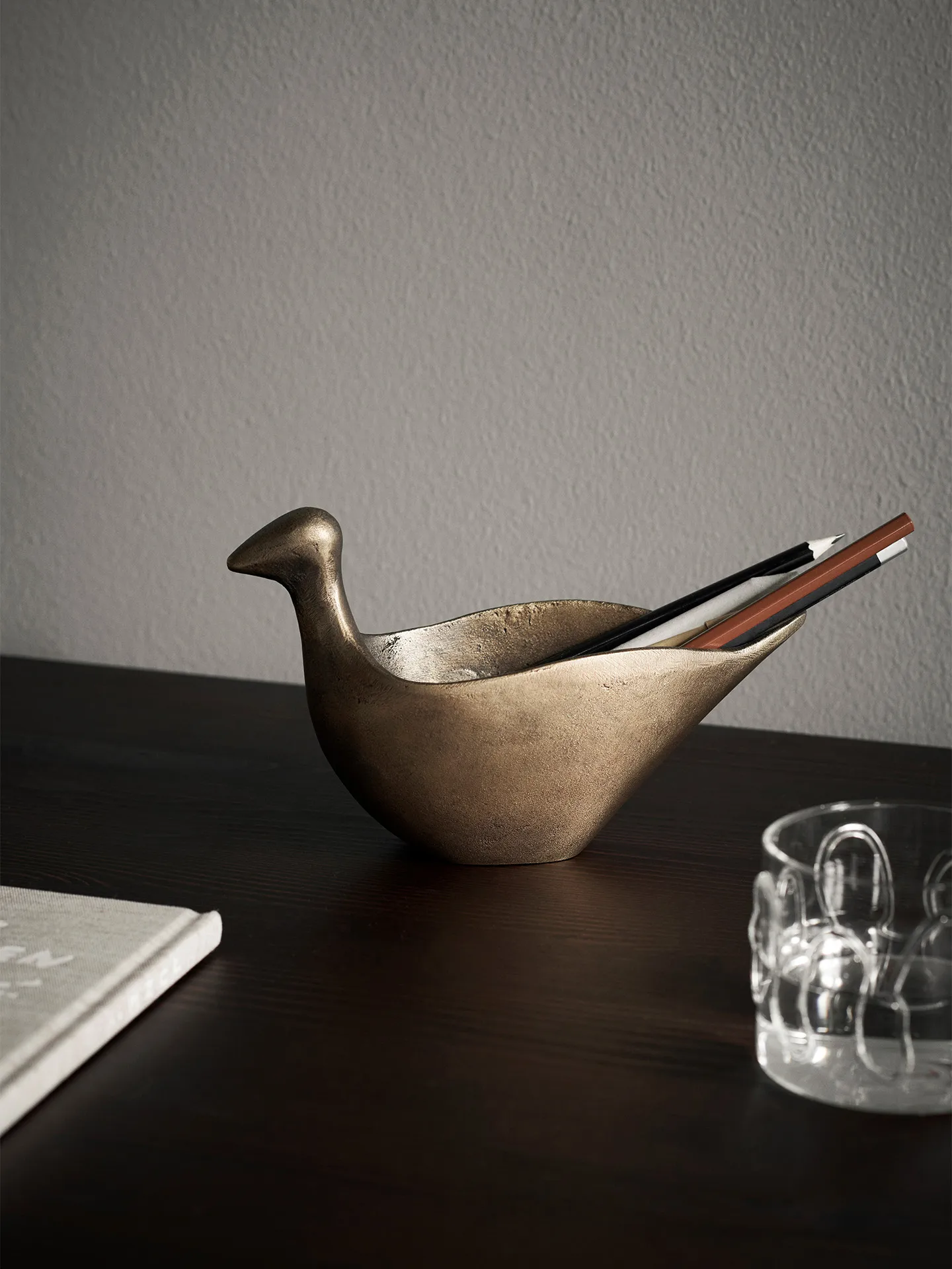 Coot pen holder, Antique Ferm Living