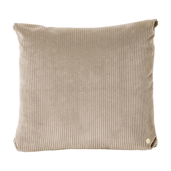 Corduroy cushion 45x45 cm - beige - Ferm Living
