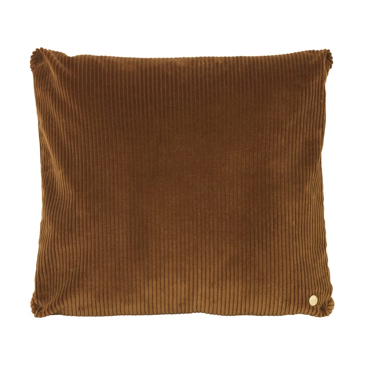 Corduroy cushion 45x45 cm - golden olive - Ferm Living
