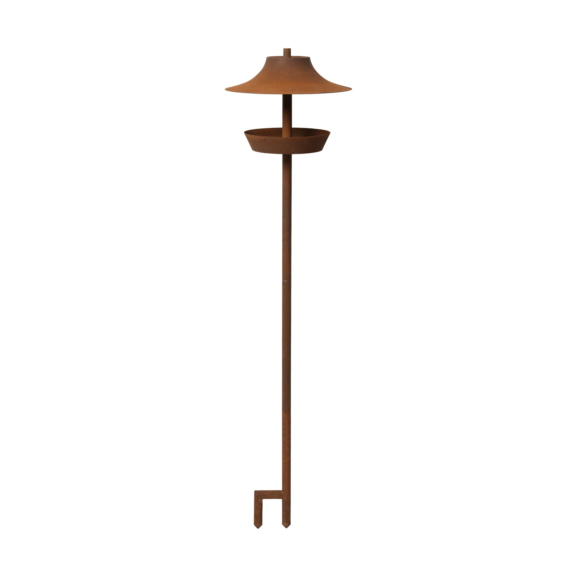 Cortivo bird feeder, Rust, Ø25x100 cm Ferm Living