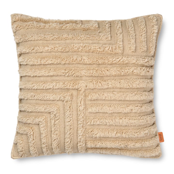 Crease cushion 50x50 cm - Light Sand - Ferm LIVING
