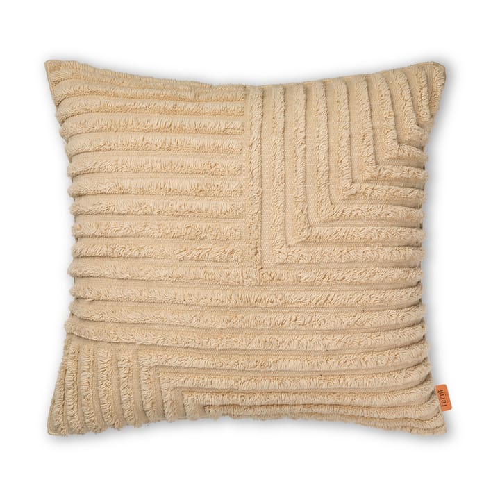 Crease cushion 80x80 cm, Light Sand Ferm Living