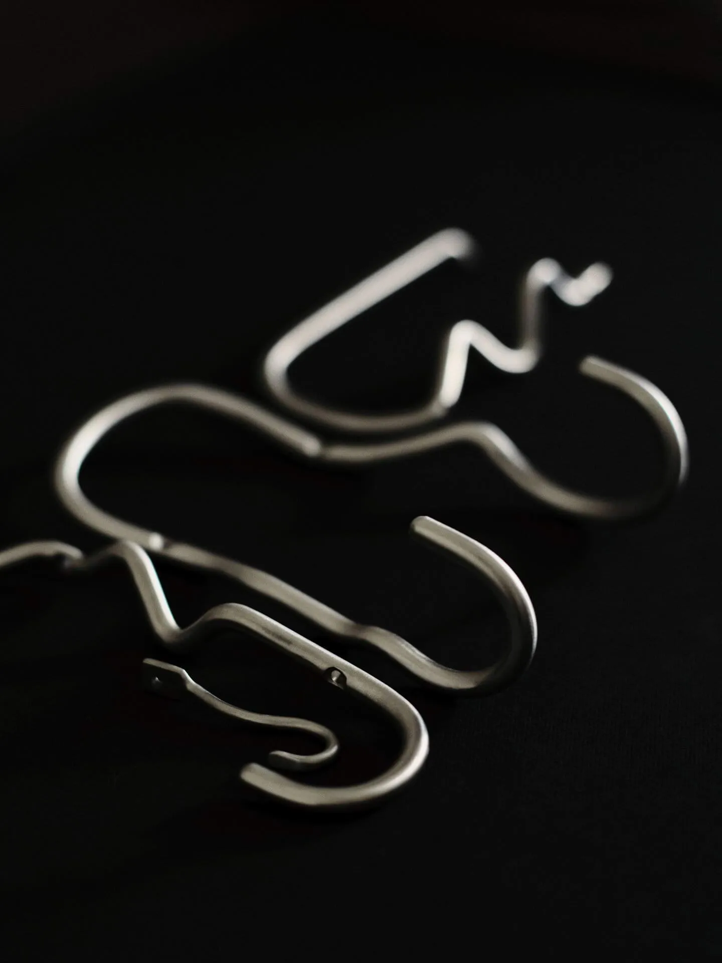 Curvature hook double, Stainless steel Ferm Living