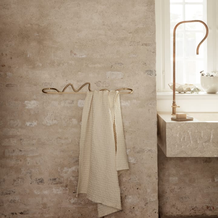 Curvature towel hanger - brass - ferm LIVING