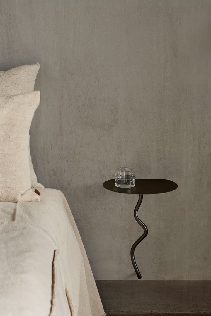 Curvature wall table, Black Brass Ferm Living