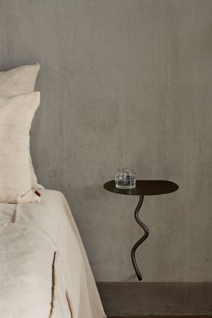 Curvature wall table - Black Brass - ferm LIVING