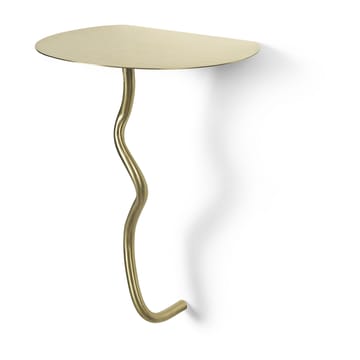 Curvature wall table - Brass - ferm LIVING