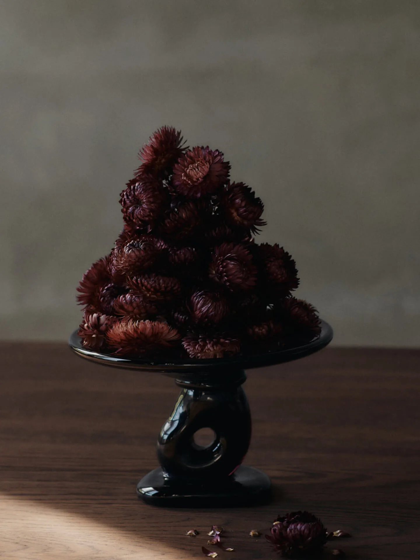 Damo glass centerpiece bowl Ø21 cm, Dark Grape Ferm Living