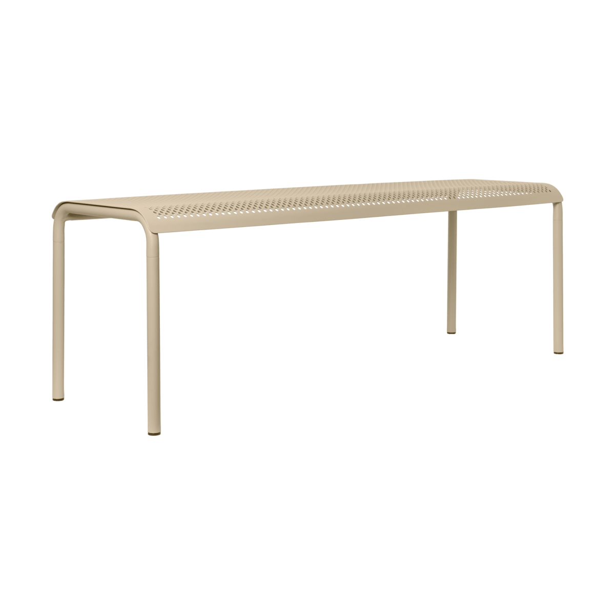 Ferm Living Dapple bench 45x130x39.8 cm Cashmere | Scandinavian Design | Beige