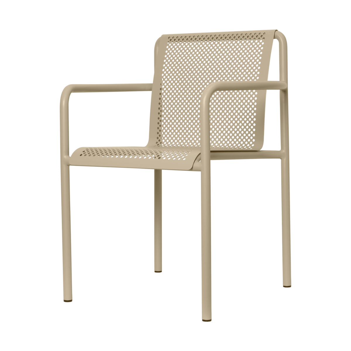 Ferm Living Dapple chair with armrests Cashmere | Scandinavian Design | Garden chairs | Beige