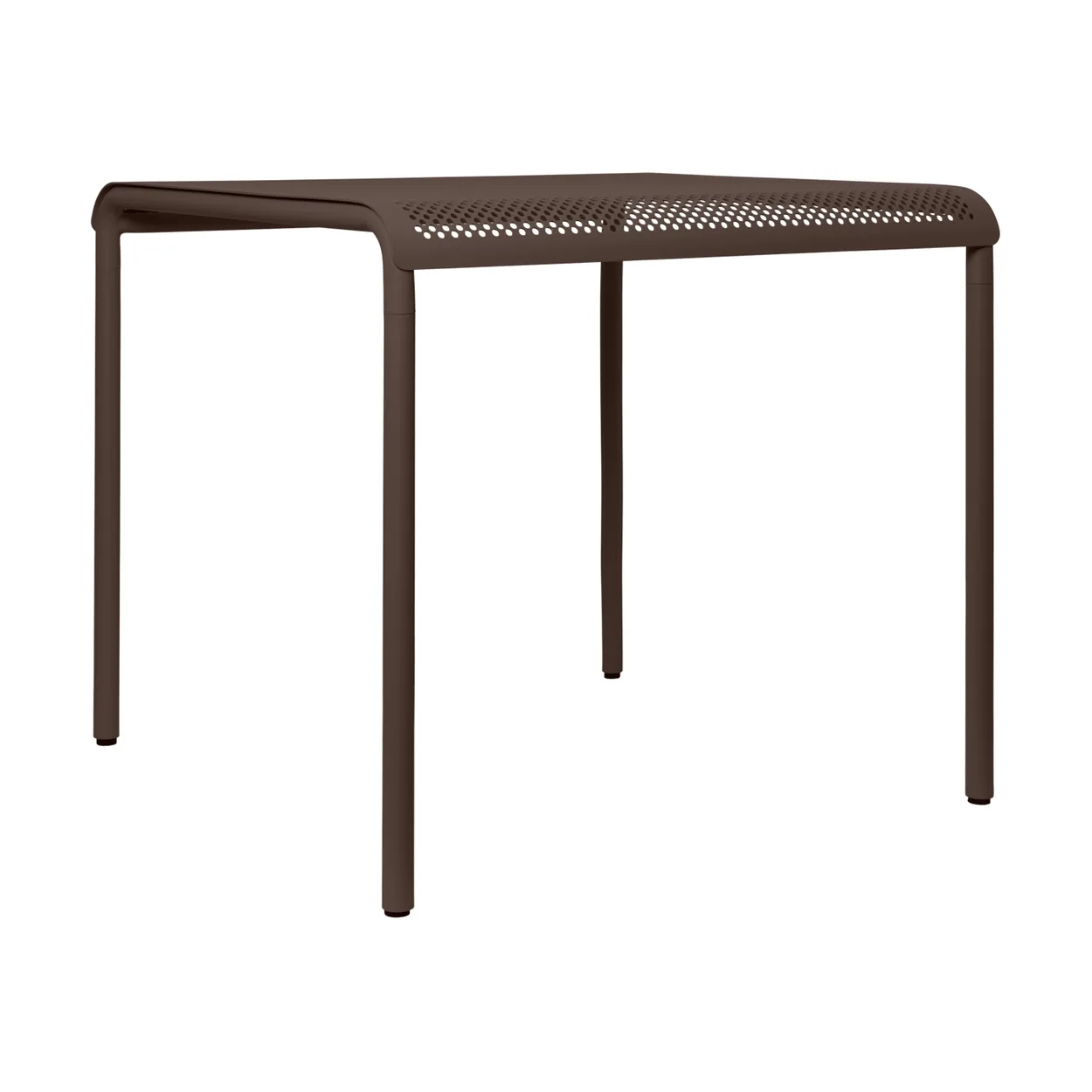 Ferm Living Dapple dining table 80x80 cm Dark Chocolate