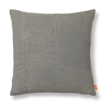 Darn cushion cover 50x50 cm - Blue Grey - Ferm Living