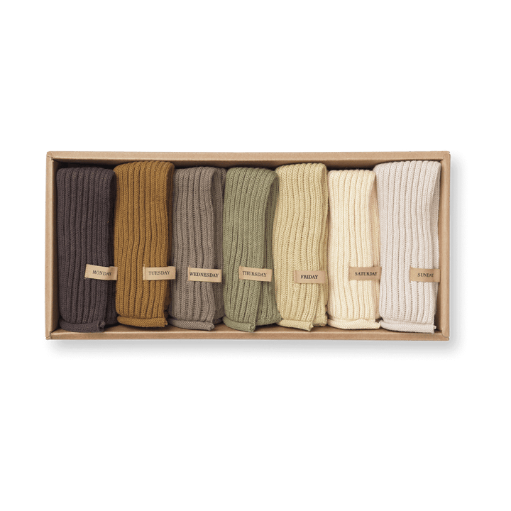 Day cloth 7-pack 26x26 cm - Calm - ferm LIVING