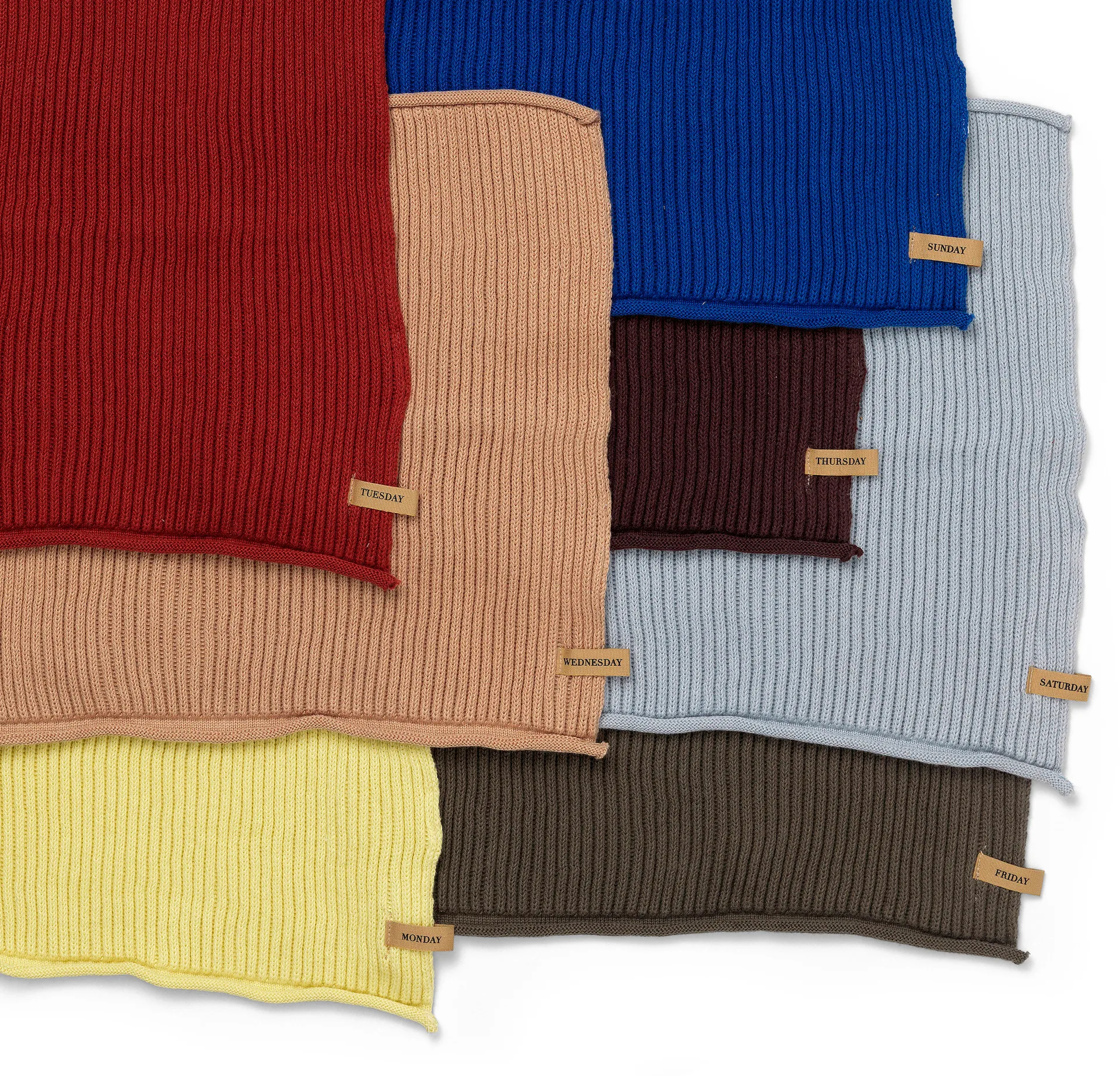 Day cloth 7-pack 26x26 cm, Multi Ferm Living