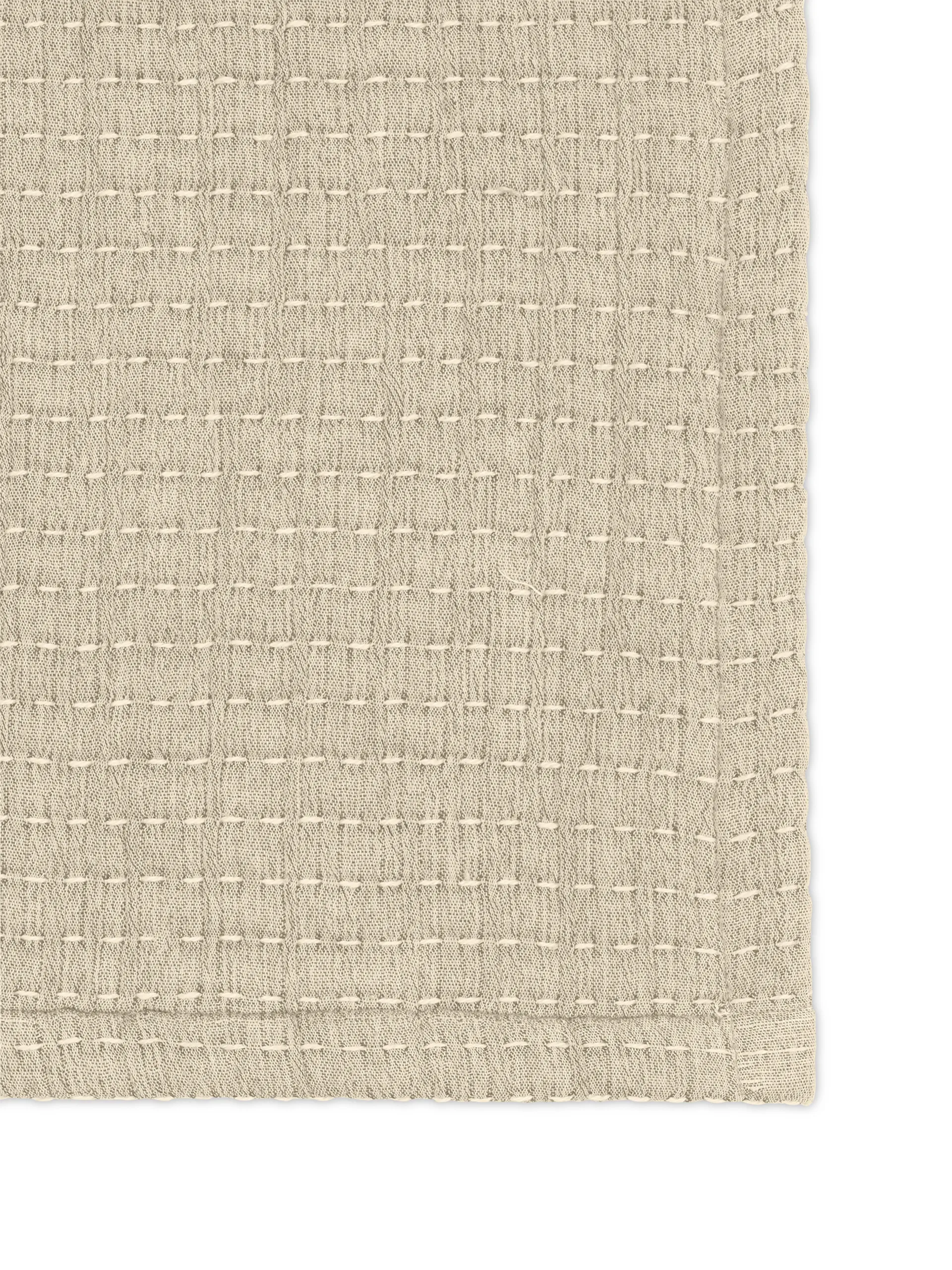 Daze bedspread 240x250 cm, Beige Ferm Living