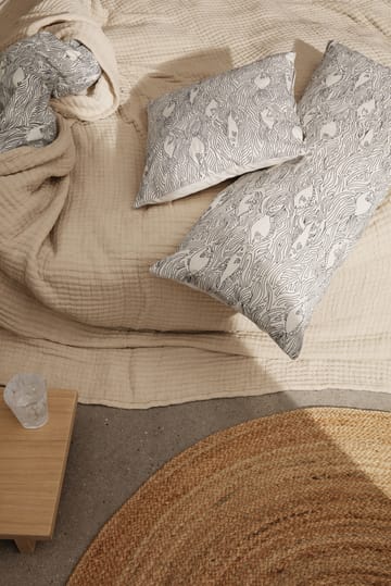 Daze bedspread 240x250 cm - Beige - ferm LIVING