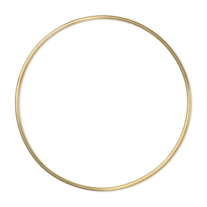Deco decoration ring Ø45 cm, brass Ferm Living