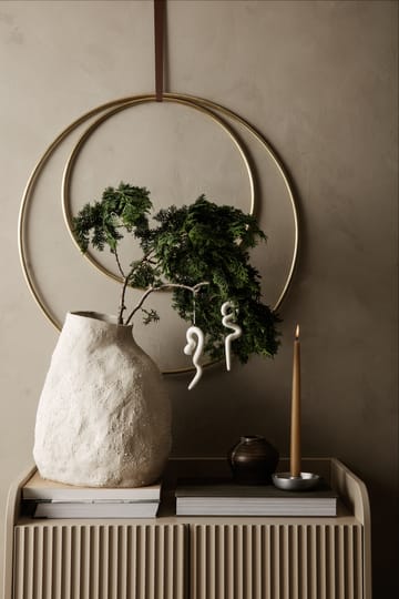 Deco decoration ring Ø45 cm - brass - Ferm Living