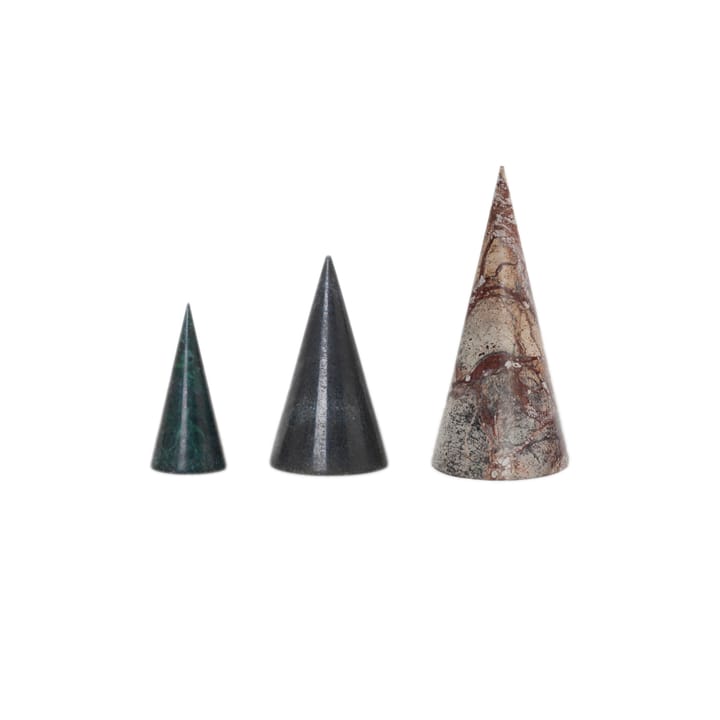 Decoration tree 3-pack marble - brown - ferm LIVING