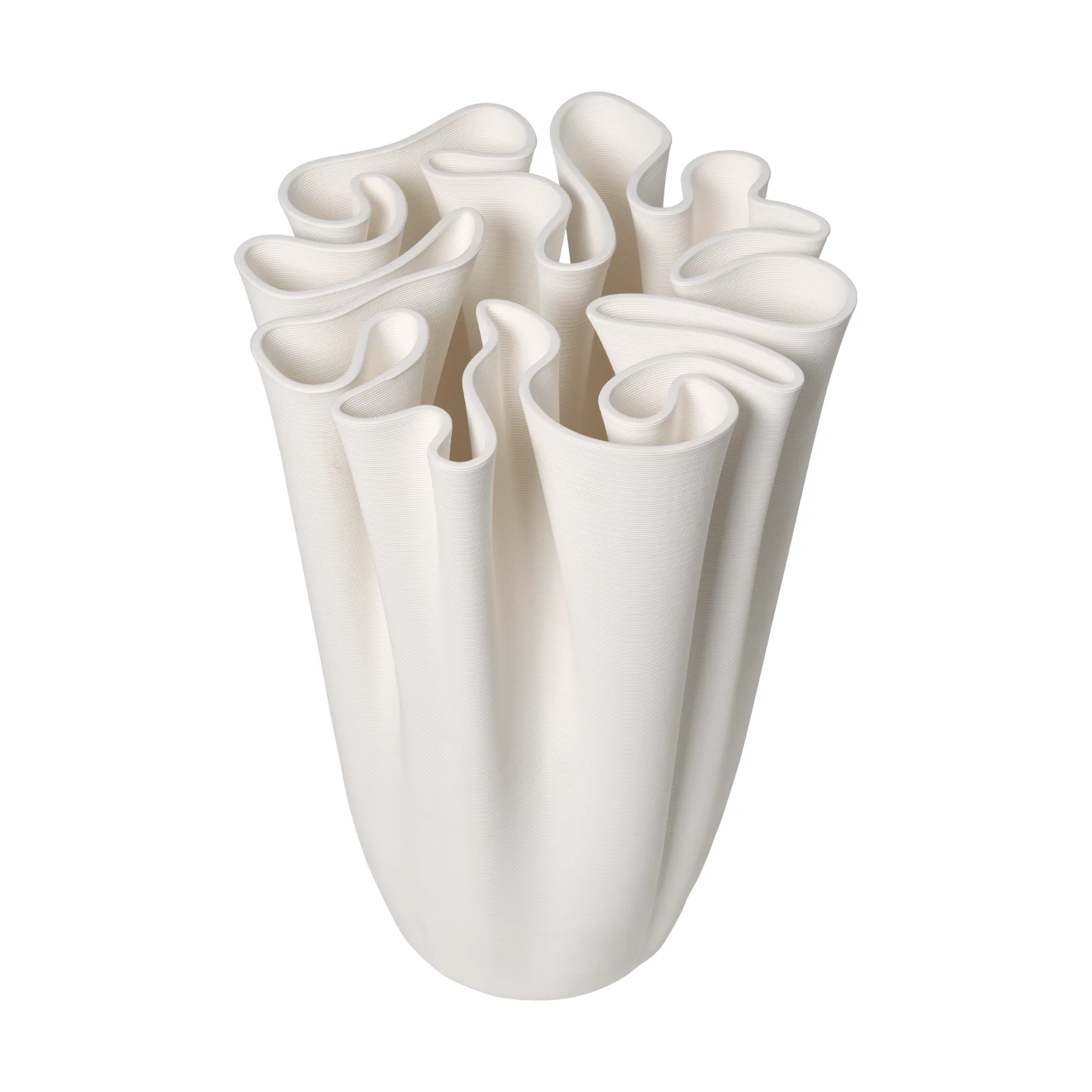 Dedali floor vase, Off-white, 50 cm Ferm Living