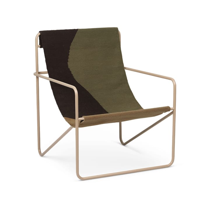 Desert lounge chair - Dune, cashemere frame - Ferm LIVING