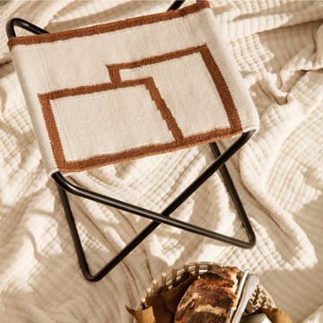 Desert stool  - Black-shape - Ferm Living