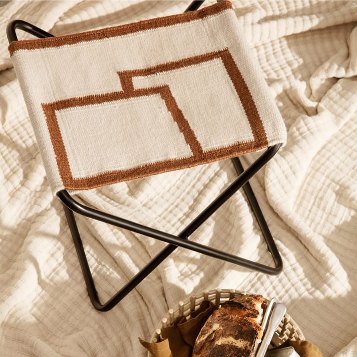 Desert stool , Black-shape Ferm Living