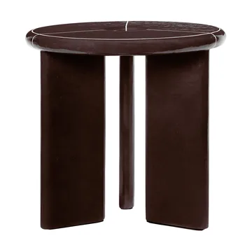 Deya side table Ø47x45 cm - Chestnut brown - Ferm Living