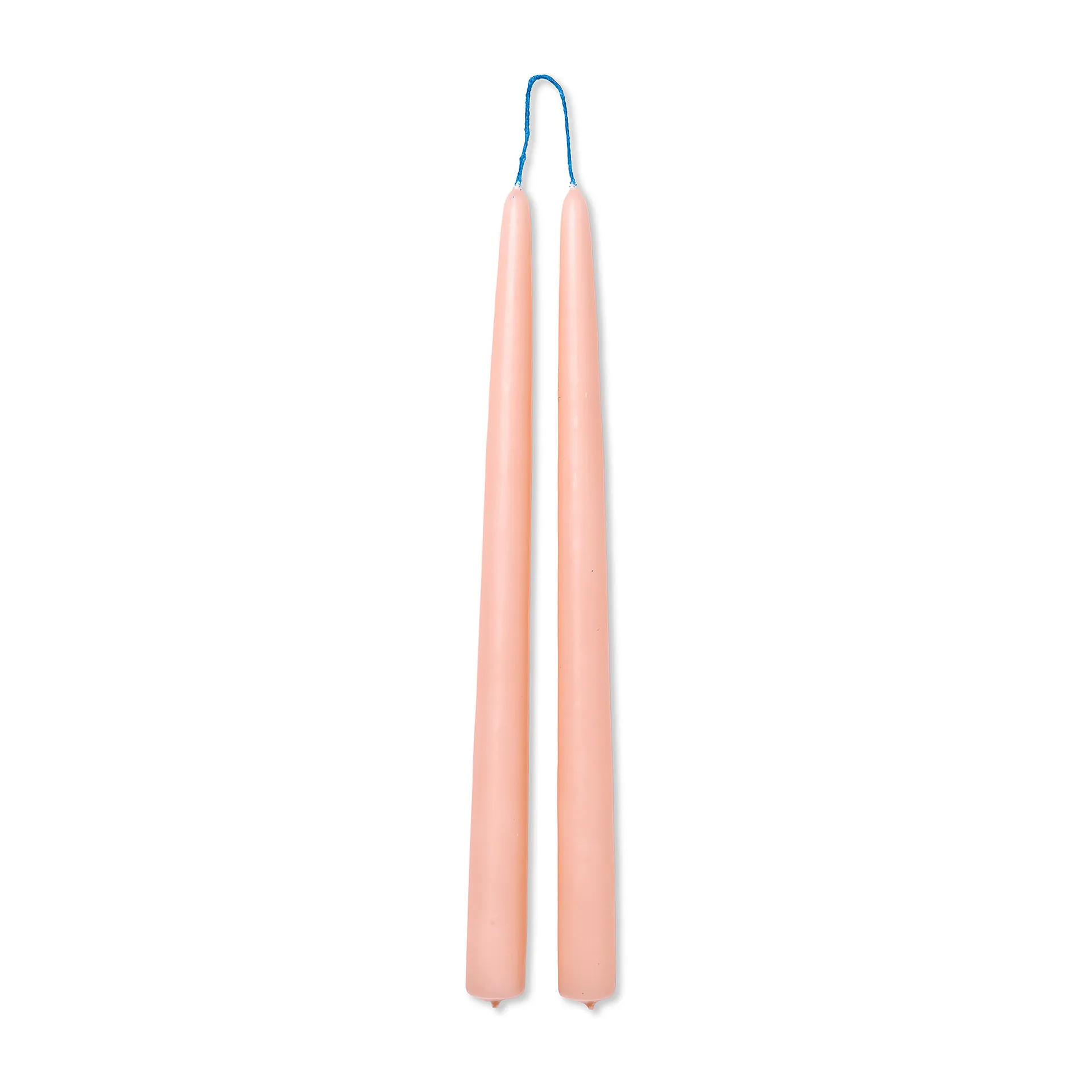 Dipped candles handmade 30 cm 2-pack , Blush Ferm Living