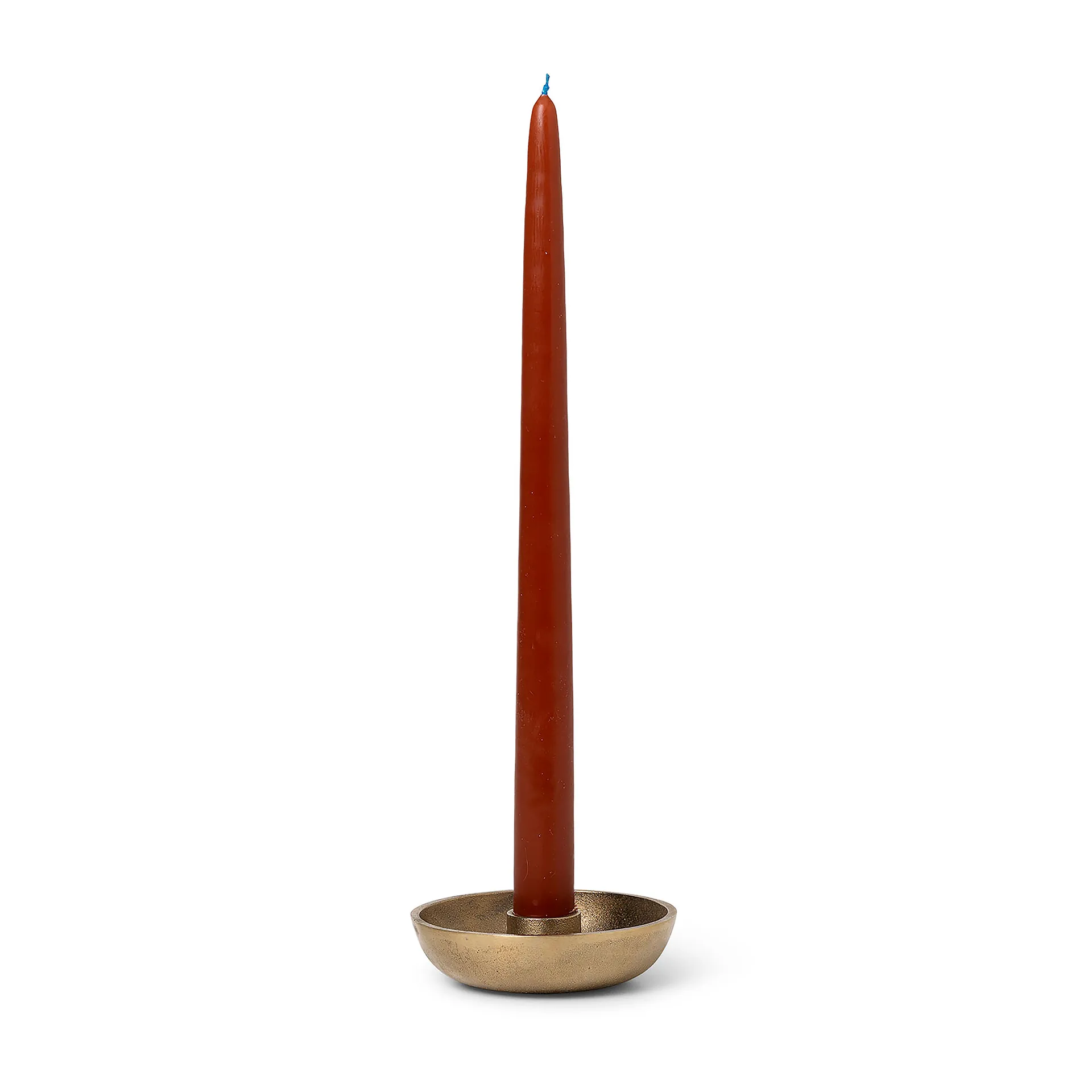 Dipped candles handmade 30 cm 2-pack , Rust Ferm Living