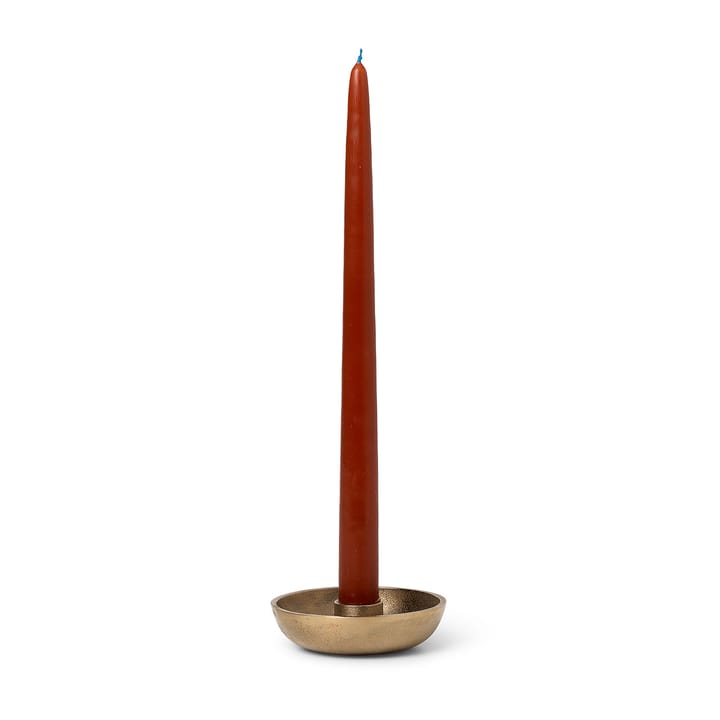 Dipped candles handmade 30 cm 2-pack  - Rust - ferm LIVING