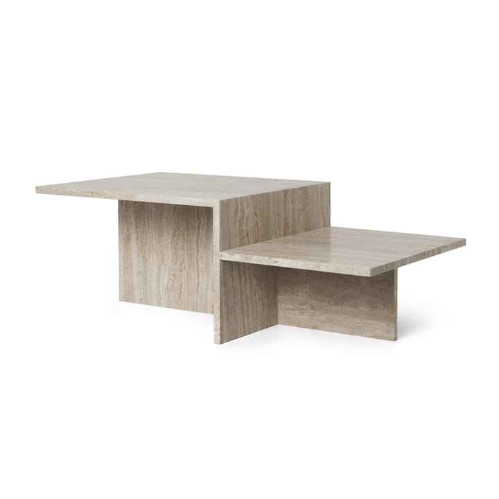 Distinct coffee table - Travertine - Ferm LIVING