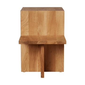 Distinct side table 59,5x35x50 cm - Natural oak - Ferm Living