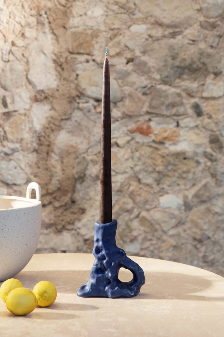 Dito candle sticks, Bright-blue Ferm Living