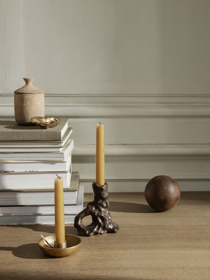 Dito candle sticks, Dark Brown Ferm Living
