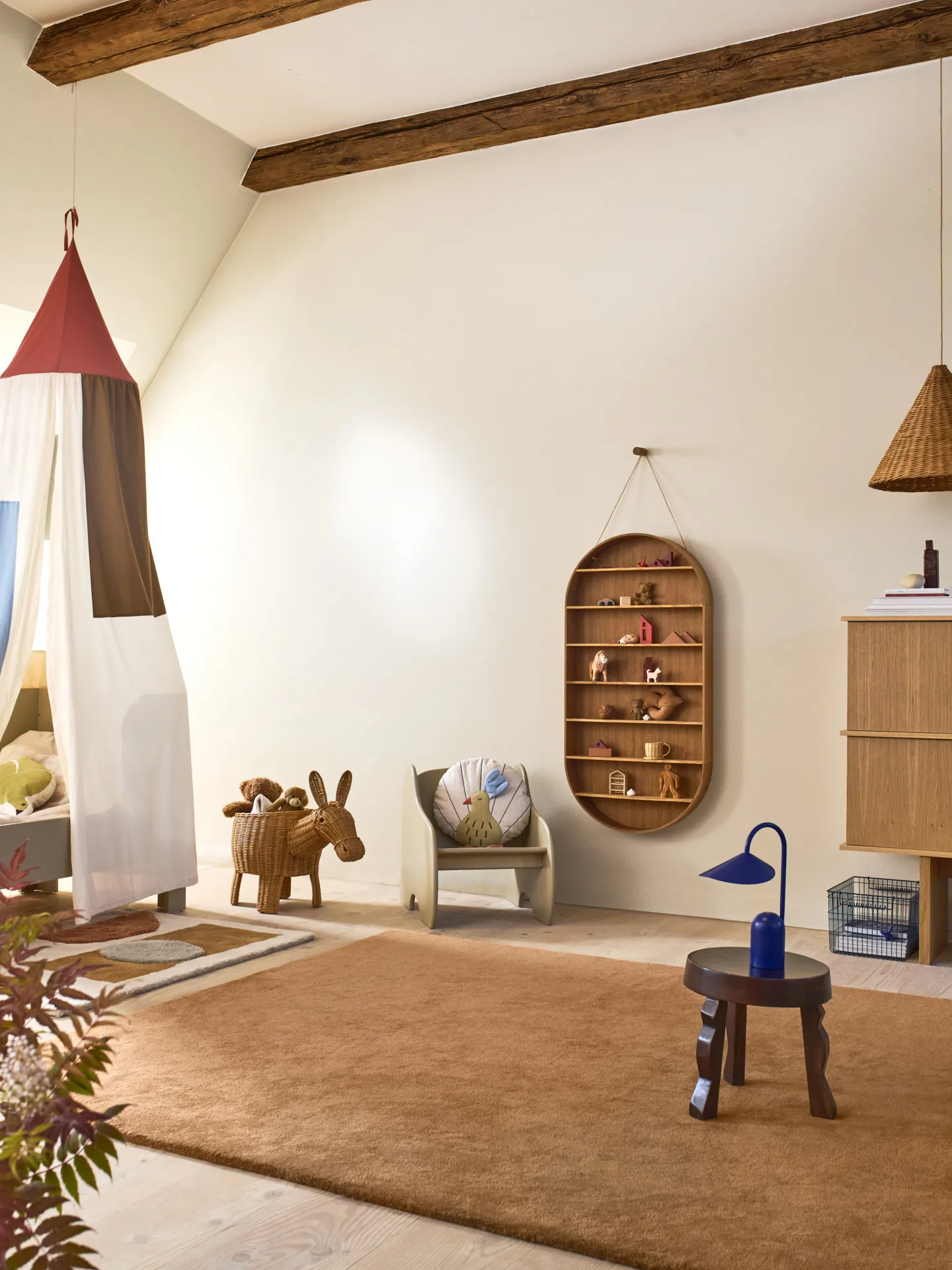 Donkey storage basket 49x35x66 cm, Natural Ferm Living