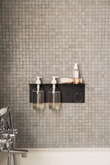 Dora bathroom shelf - Black - Ferm Living