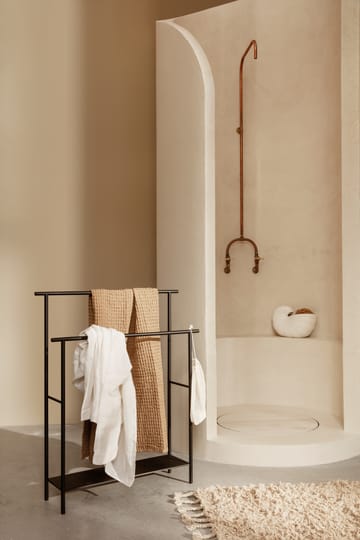 Dora bathroom shelf - Black - Ferm Living