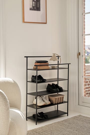 Dora free standing shelf - Black - Ferm Living