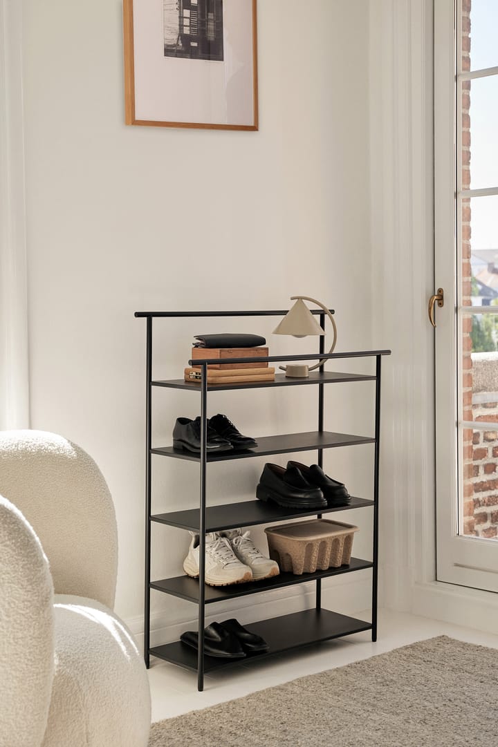 Dora free standing shelf - Black - ferm LIVING