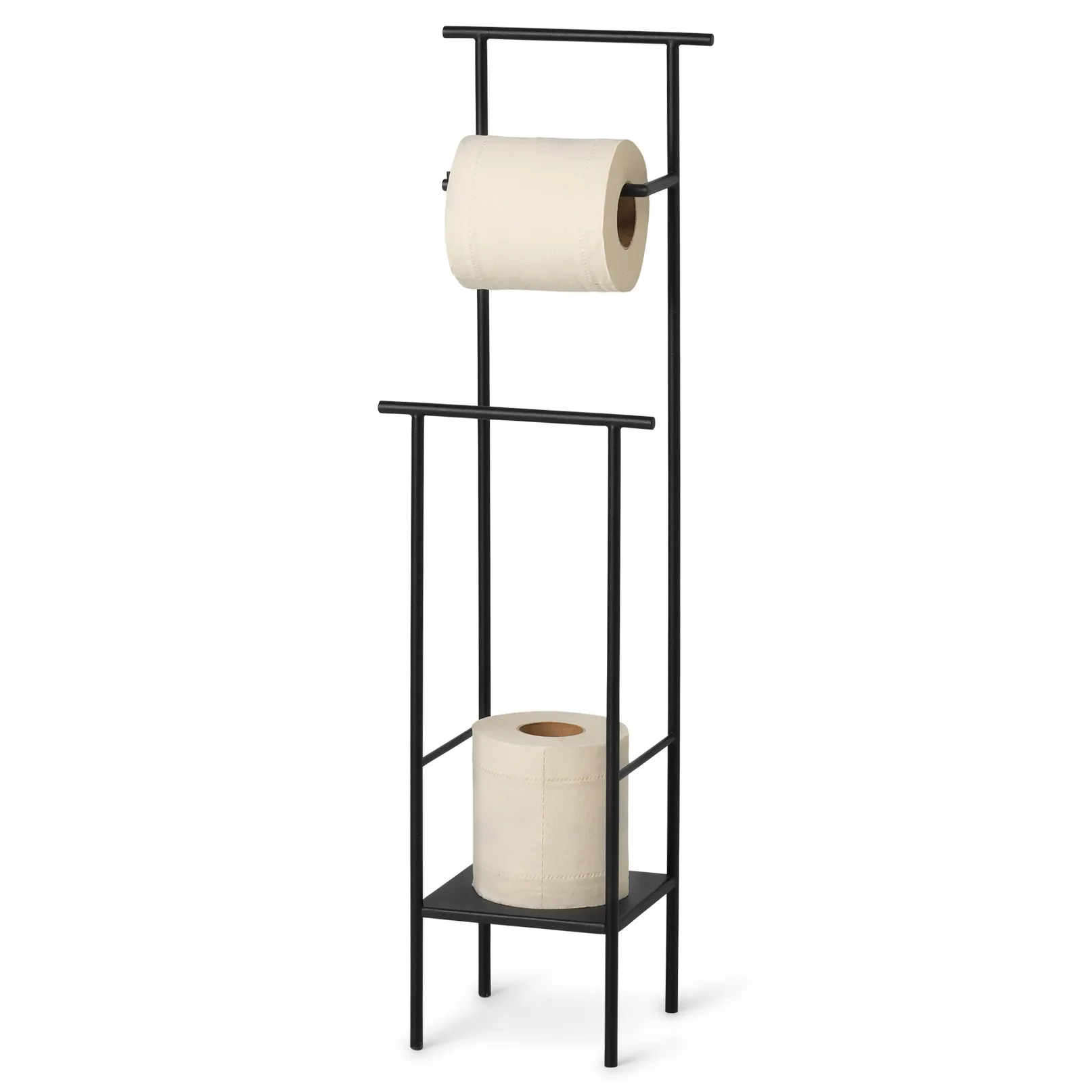 Dora toilet paper holder, black Ferm Living
