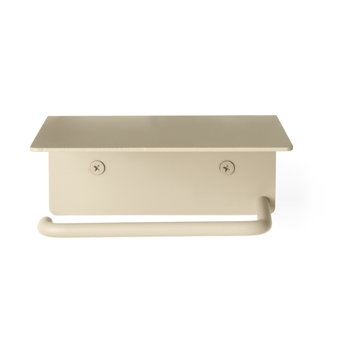 Ferm Living Dora toilet paper holder with shelf Cashmere