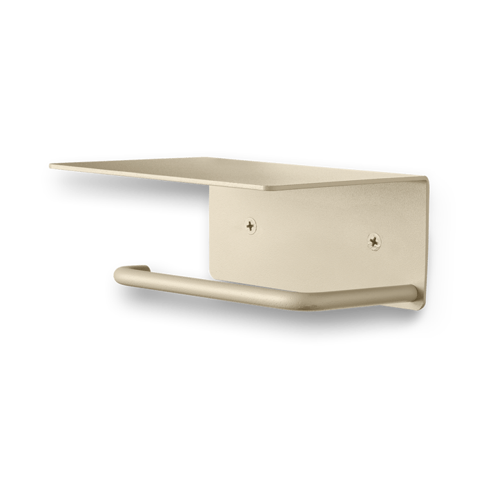 Dora toilet paper holder with shelf, Cashmere Ferm Living