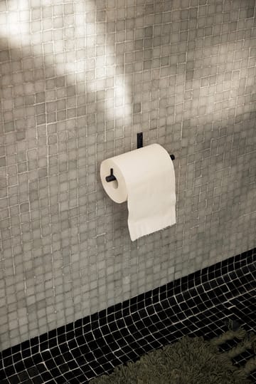 Dora toilet roll holder - Black - Ferm Living