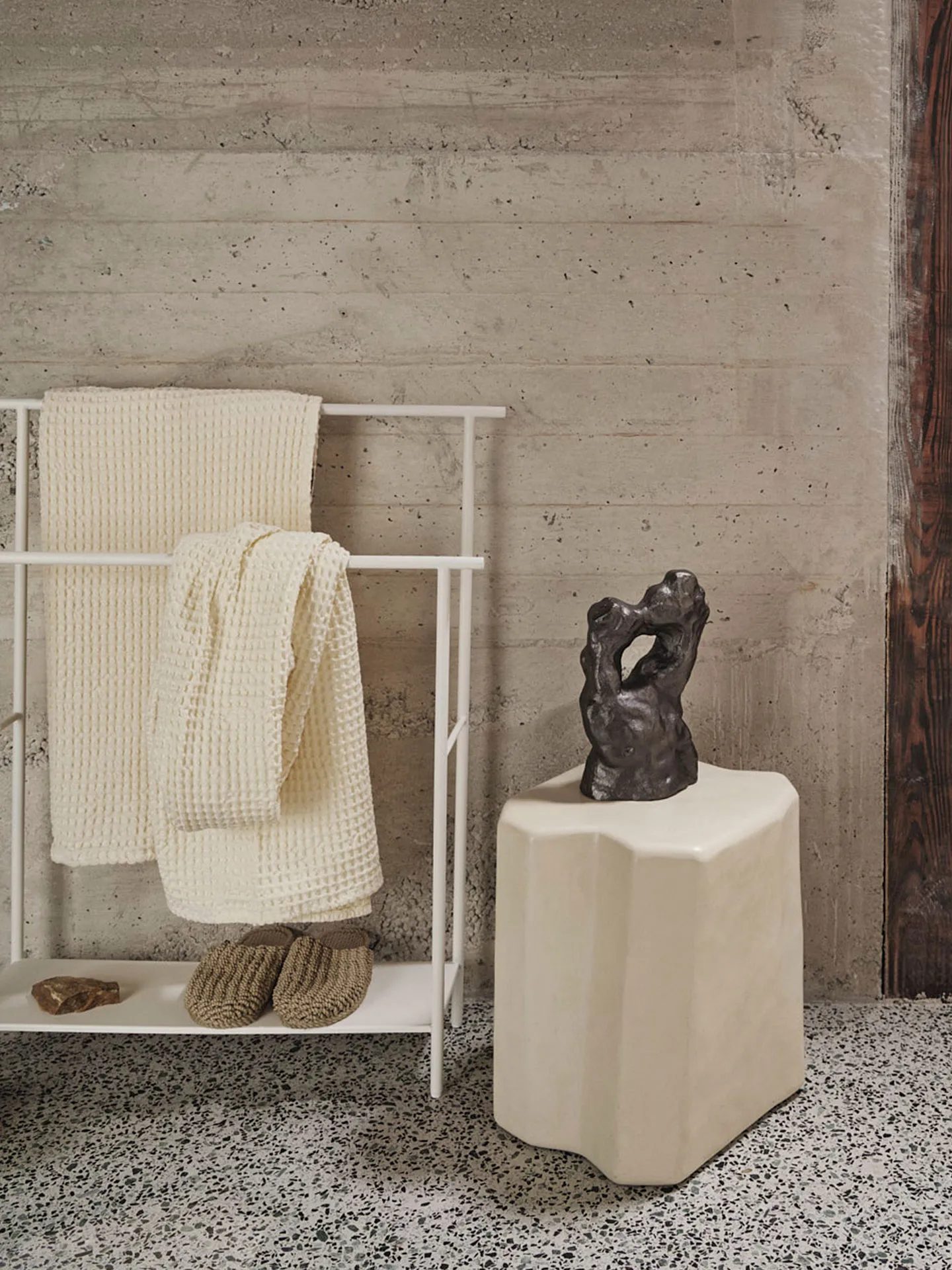 Dora towel hangers, White Ferm Living