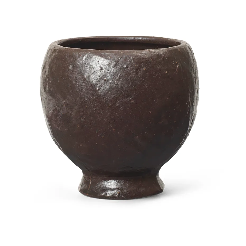 Ferm Living Doro cup 30 cl Coffee | Scandinavian Design | Coffee cups | Brown