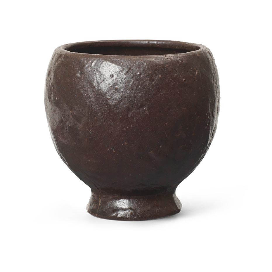Ferm Living Doro cup 30 cl Coffee | Scandinavian Design | Coffee cups | Brown