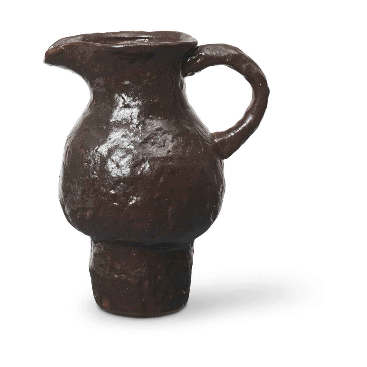 Ferm Living Doro jug 90 cl Coffee | Scandinavian Design | Water jugs and carafes | Brown